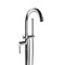 Castello Usa Neptune Freestanding Chrome Gooseneck Tub Filler Faucet with Standard Handle CB-F04-CR - alternate 7